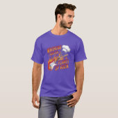 ロック娘の炎をくぐり抜け Tシャツ (正面フル)