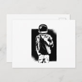 ロック宇宙飛行士 ポストカード (正面/裏面)