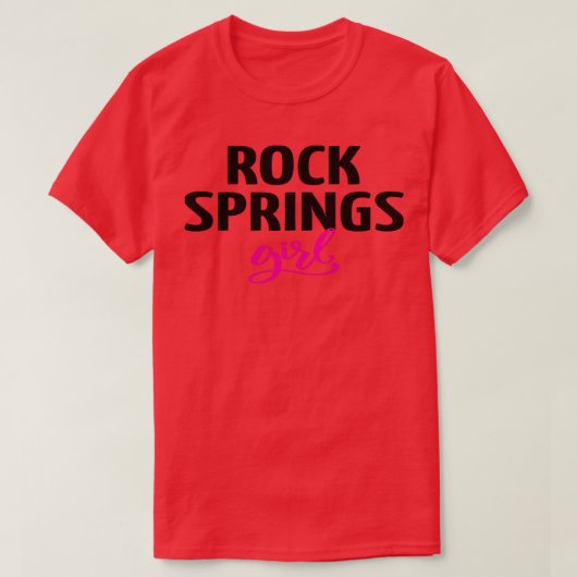 ロック春ガール1 Tシャツ (デザイン正面)