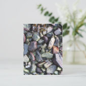 ロック無地の ポストカード (スタンド正面)