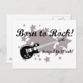 ロック生まれに…強制労働! ポストカード (正面/裏面)