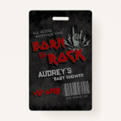 ロック生まれへ- VIPすべてのアクセス バッジ (正面)