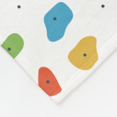 ロック登山かわいいキッズカラフル フリースブランケット (角)
