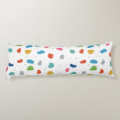 ロック登山かわいいキッズカラフル ボディピロー (裏面)