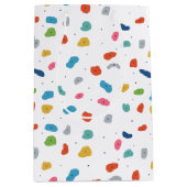 ロック登山かわいいキッズカラフル ミディアムペーパーバッグ (正面)