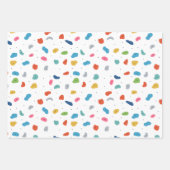 ロック登山かわいいキッズカラフル ラッピングペーパーシート (正面2)