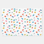 ロック登山かわいいキッズカラフル ラッピングペーパーシート (正面)