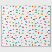 ロック登山かわいいキッズカラフル ラッピングペーパー (フラット)