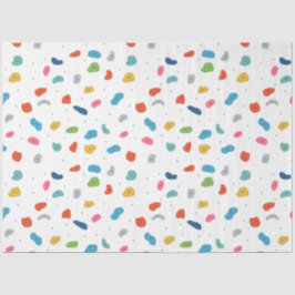 ロック登山かわいいキッズカラフル 薄葉紙