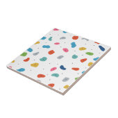 ロック登山かわいいキッズシカラフルームレスパターン タイル (側面)