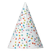 ロック登山かわいい子供の誕生日パーティー パーティーハット (裏面)