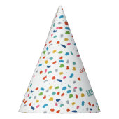 ロック登山かわいい子供の誕生日パーティー パーティーハット (左)