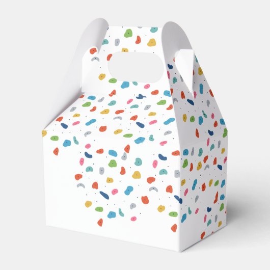 ロック登山かわいい子供の誕生日パーティー フェイバーボックス (裏面サイド)