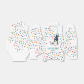 ロック登山かわいい子供の誕生日パーティー フェイバーボックス (折り畳みなし)