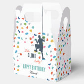 ロック登山かわいい子供の誕生日パーティー フェイバーボックス (オープン)