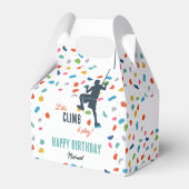 ロック登山かわいい子供の誕生日パーティー フェイバーボックス