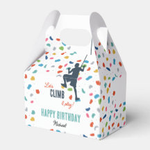 ロック登山かわいい子供の誕生日パーティー