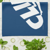 ロック登山の丸太 キッチンタオル (折り畳み)