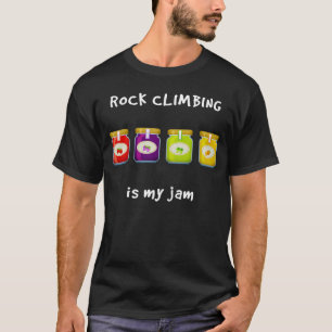 ロック登山は私のジャムお気に入りのホビースラングPhra Tシャツ