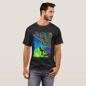 ロック登山アポップ・アートのート Tシャツ (正面フル)