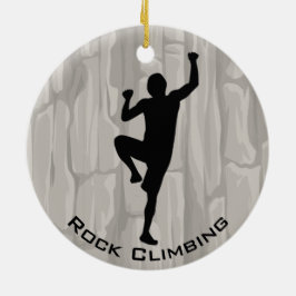 ロック登山オーナメント セラミックオーナメント