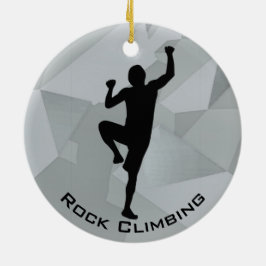 ロック登山オーナメント セラミックオーナメント