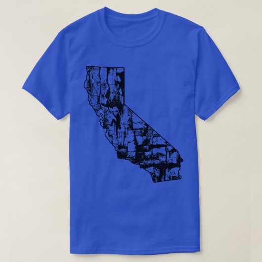 ロック登山カリフォルニアロッククライマー州マップCl Tシャツ (デザイン正面)