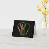 ロック登山キャラバ空白のーナーカード カード (黄色い花)