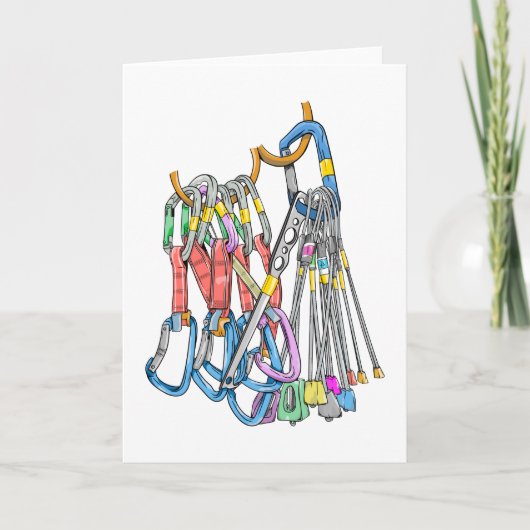 ロック登山ギアオンハーネス カード (正面)