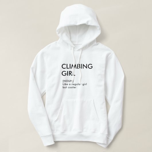 ロック登山ギフト パーカ (デザイン正面)