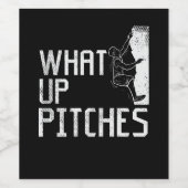 ロック登山クライマーギフト ワインラベル (シングルラベル)