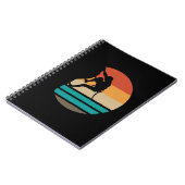 ロック登山クライマーレトロ ノートブック (左側)