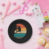 ロック登山クライマーレトロ ペーパープレート (パーティー)