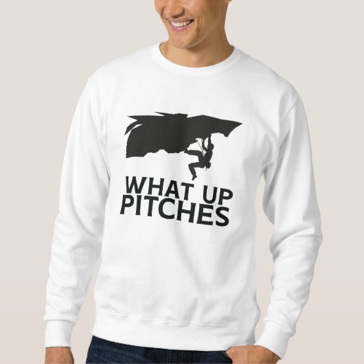 ロック登山クライマー スウェットシャツ (正面)