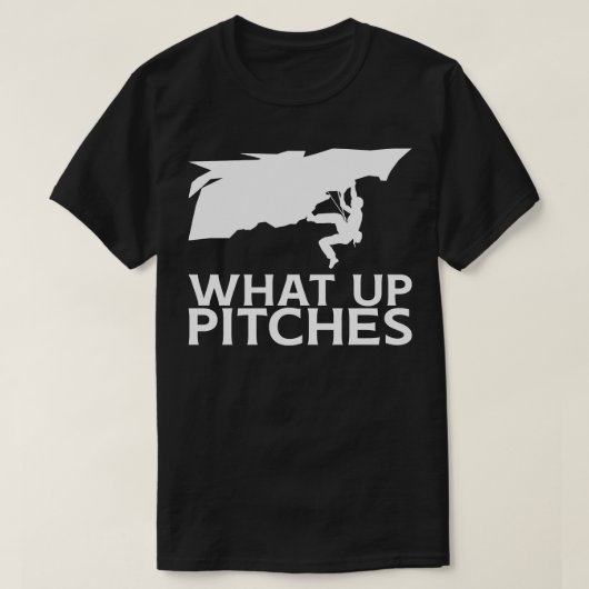 ロック登山クライマー Tシャツ (デザイン正面)