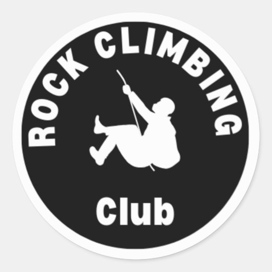 ロック登山クラブ ラウンドシール (正面)