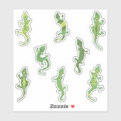 ロック登山ゲッコス。 シール (シート)