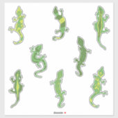 ロック登山ゲッコス。 シール (シート)