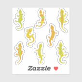 ロック登山ゲッコス。 シール (シート)