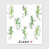 ロック登山ゲッコス。 シール (シート)