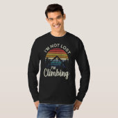 ロック登山シャツマウンテンクライマー登山 Tシャツ (正面フル)