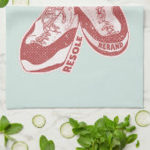 ロック登山シューズレソール キッチンタオル (折り畳み)