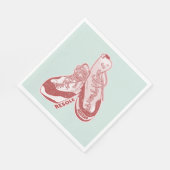 ロック登山シューズレソール スタンダードランチョンナプキン (角)