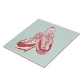 ロック登山シューズレソール タイル (側面)