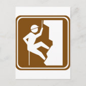 ロック登山ハイウェイサイン ポストカード (正面)