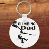 ロック登山パパ夫 キーホルダー (正面)