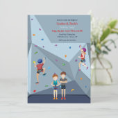 ロック登山パーティの招待状 招待状 (スタンド正面)