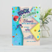 ロック登山パーティの招待状 招待状 (スタンド正面)