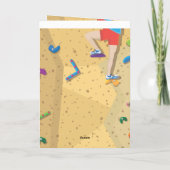 ロック登山パーティーサンキューノート サンキューカード (裏面)