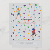 ロック登山パーティー2 招待状 (正面/裏面)